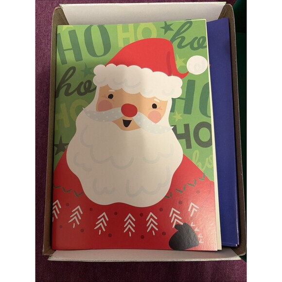 Greetings Cards 30 Christmas Cards w/Envelopes 6 Assorted Cards New 4.5" X 6.5" - Picture 5 of 5